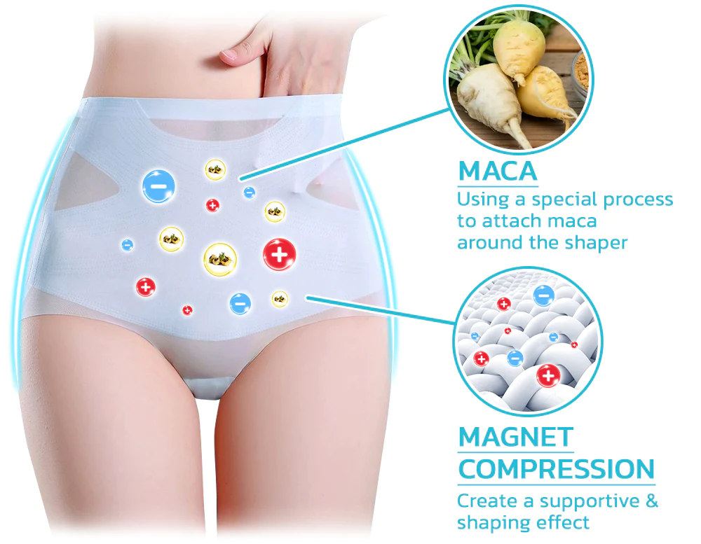 GFOUK BewtyMaca Pelvis Magnet Compression Icy Silk Shaper