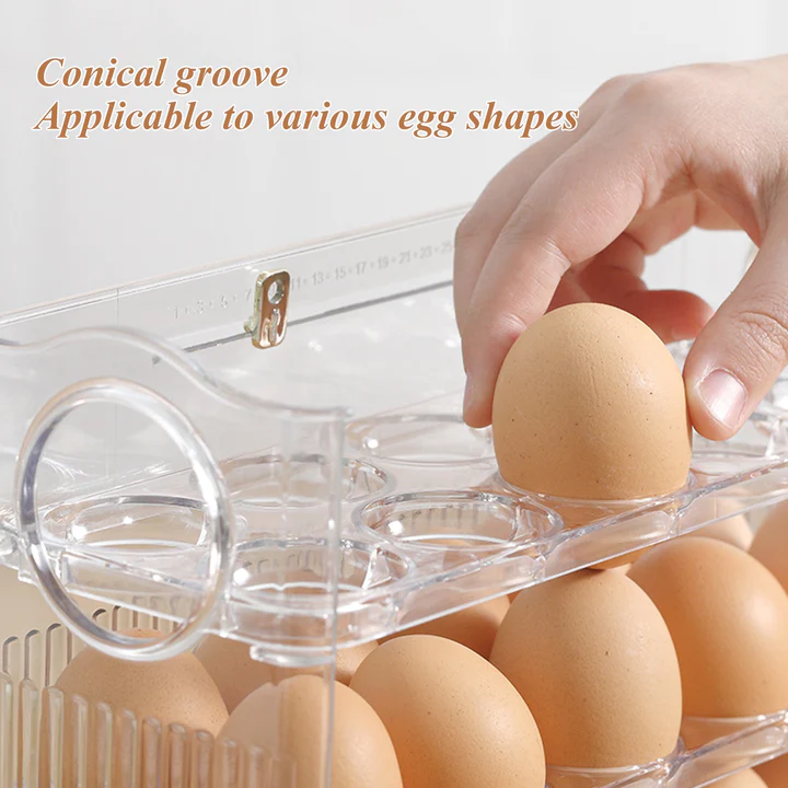 Creative Flip Egg Box