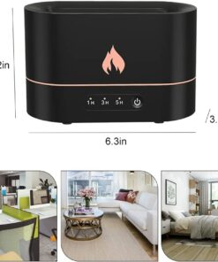 USB Flame Night Light Humidifier