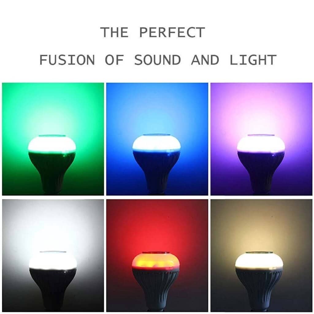 Music Bluetooth Speaker Nxled Bulb Light