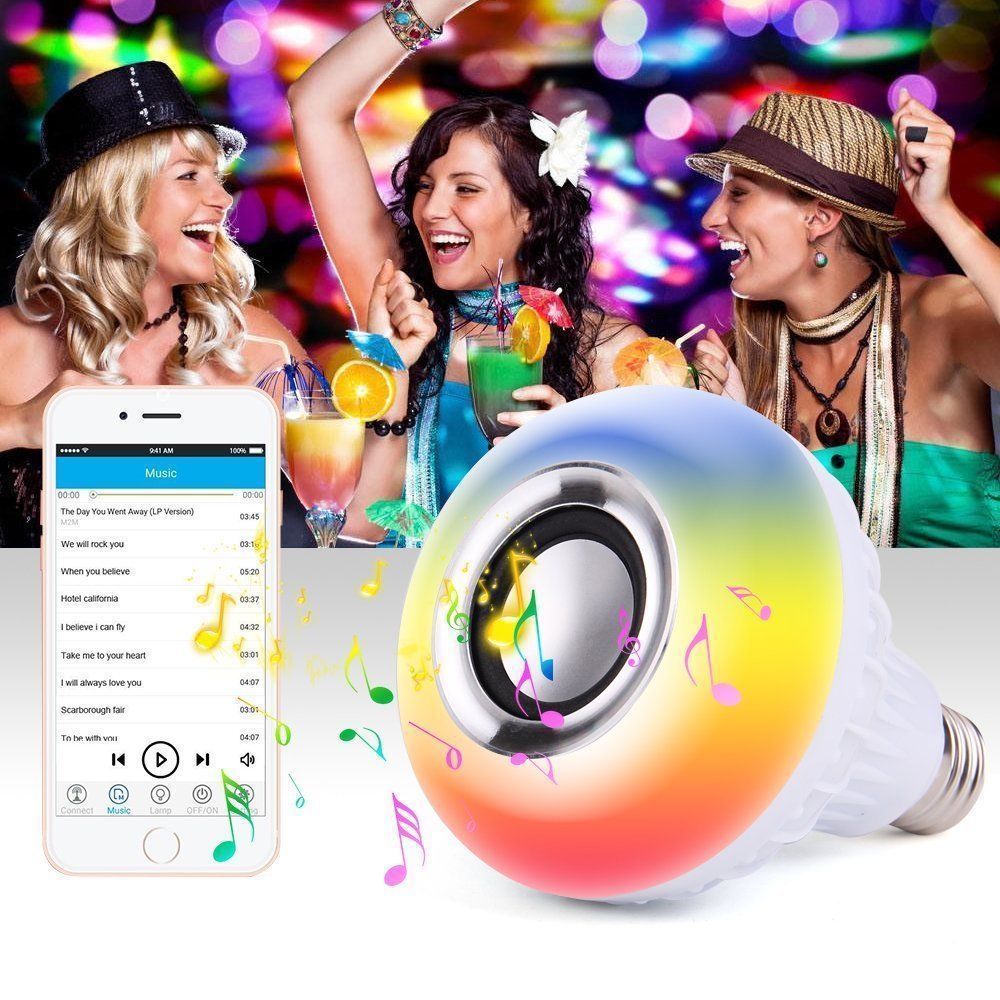 Music Bluetooth Speaker Nxled Bulb Light