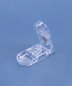 Safety Shield Pill Cutter and Medicine Case