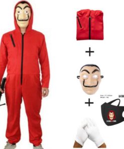 La Casa De Papel Costume and Salvador Dali Mask