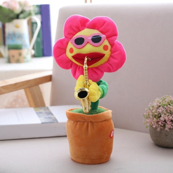 Singing and Dancing Sunflower Plant Toy