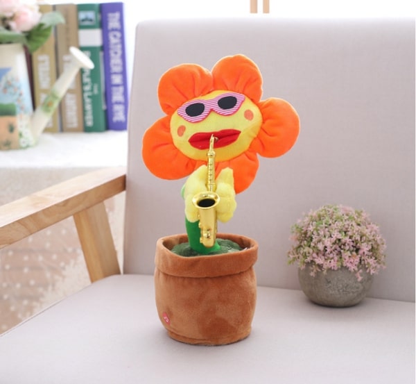 Singing and Dancing Sunflower Plant Toy