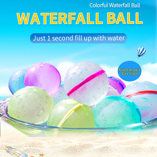 Magnetic Silicone Water Ball