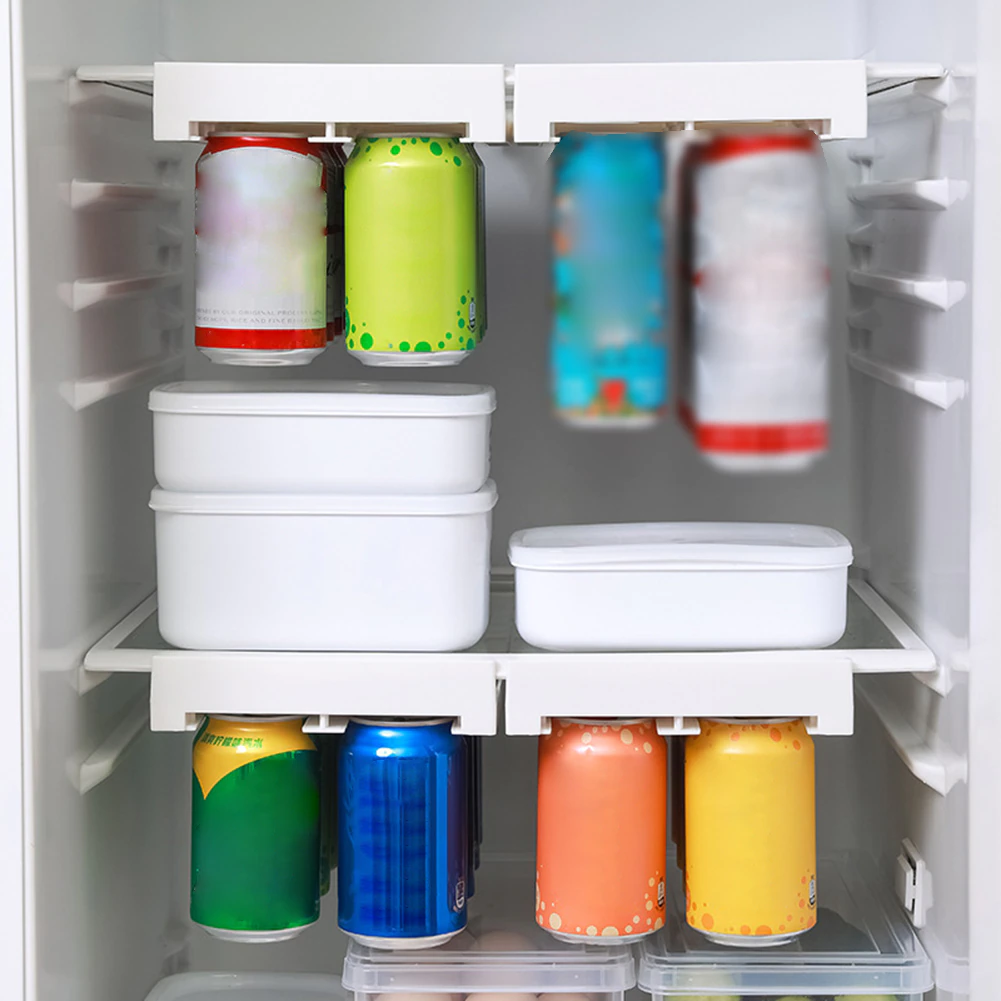 Hanging Soda Can Storage Rack For Fridge