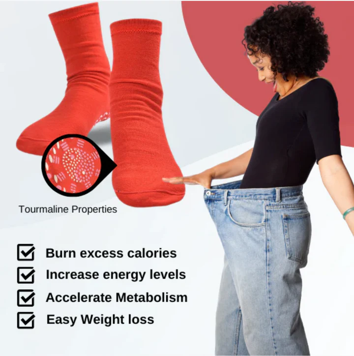 Tourmaline Lymphvity Slimming Health Sock