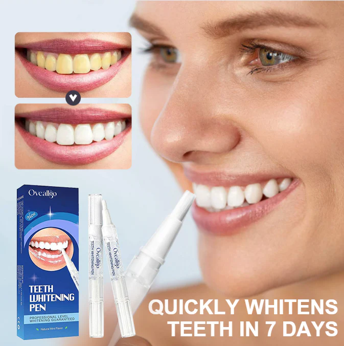 Oveallgo Medical-Grade Teeth Whitening Serum Pen