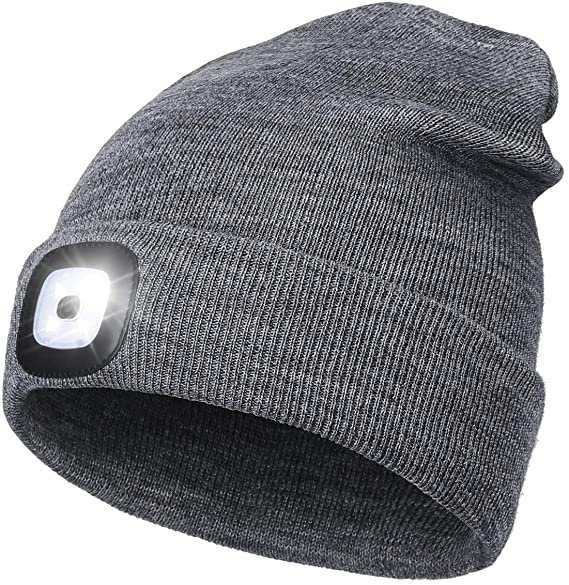 LED Knitted Beanie Hat