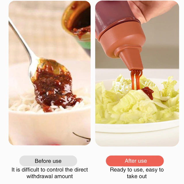 Condiment Squeeze Spray Bottle