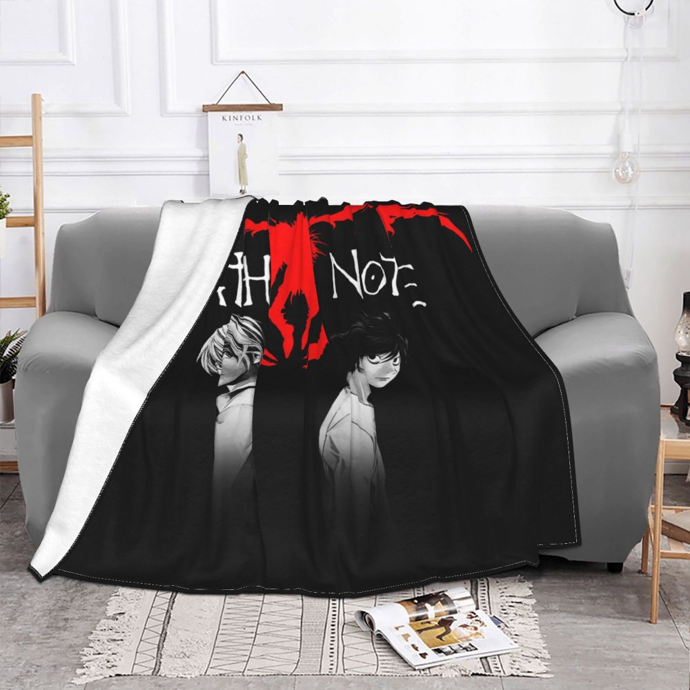 Japanese Anime Death Note Rug or Blankets