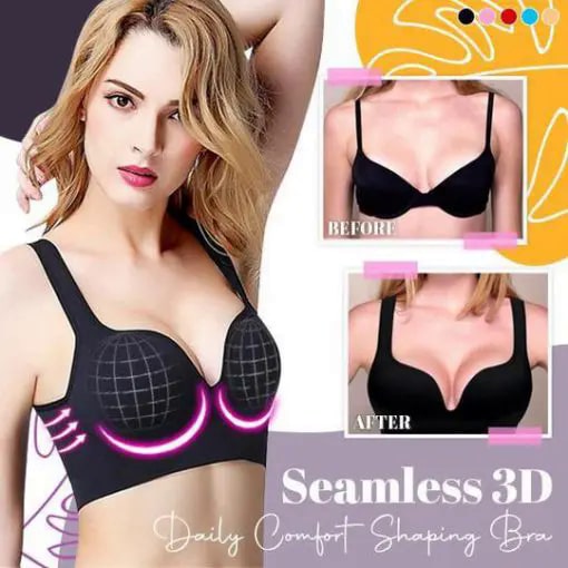 Seamless 3D Daily Comfort Shaping Bra