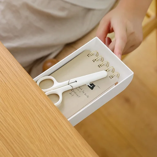 Hidden Self-Adhesive Under Desk Drawer