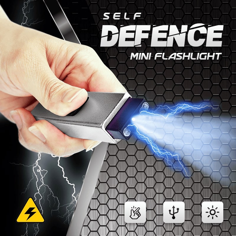 Self Defence Mini Flashlight