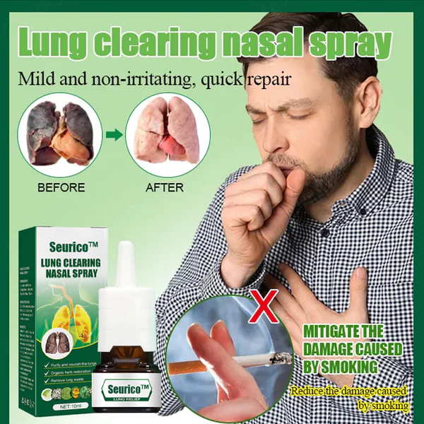 Seurico Organic Herbal Lung Clearing Nasal Spray