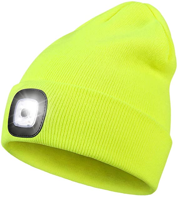 LED Knitted Beanie Hat