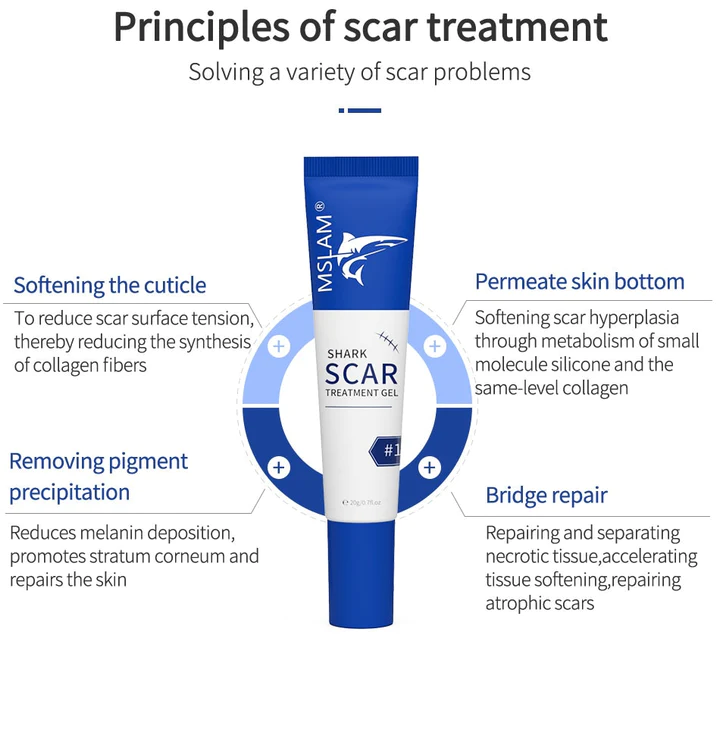 High Purity Silicone Scar Treatment Gel