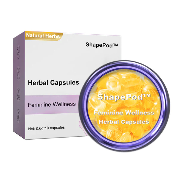 ShapePod Itch Relief Body Toning Feminine Wellness Herbal Capsules