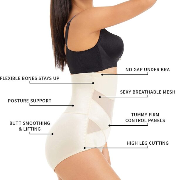 High Waist Butt Lifter Slimming Shapewear for Women Tummy Control