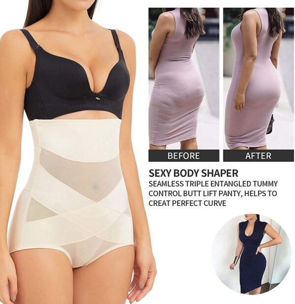 High Waist Butt Lifter Slimming Shapewear for Women Tummy Control