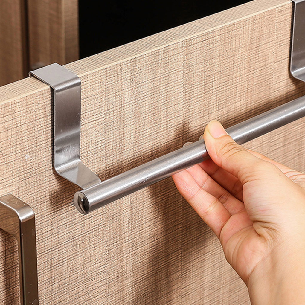 Shelf Door Towel Bar