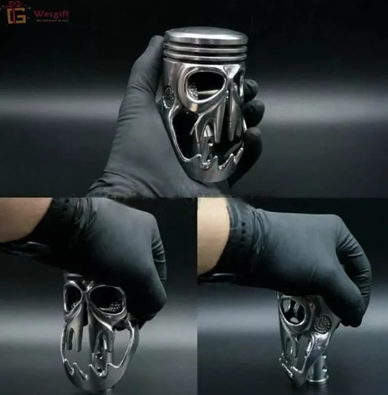 Shift Knob Made From Motorcycle Piston