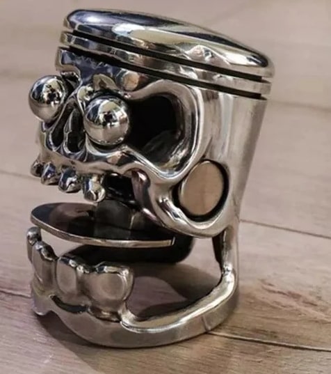 Shift Knob Made From Motorcycle Piston