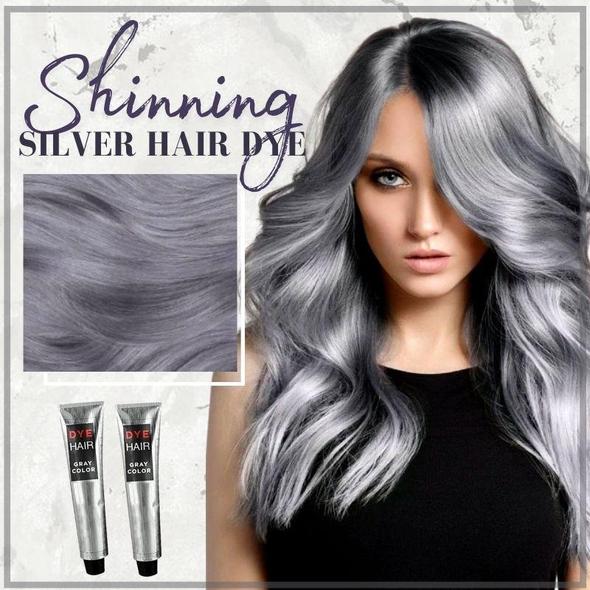 Shining Silver Hair Dye