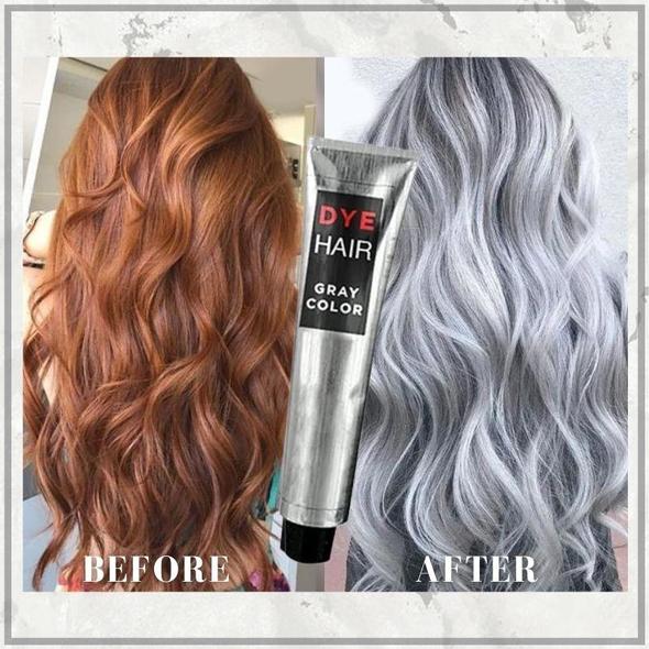 Shining Silver Hair Dye