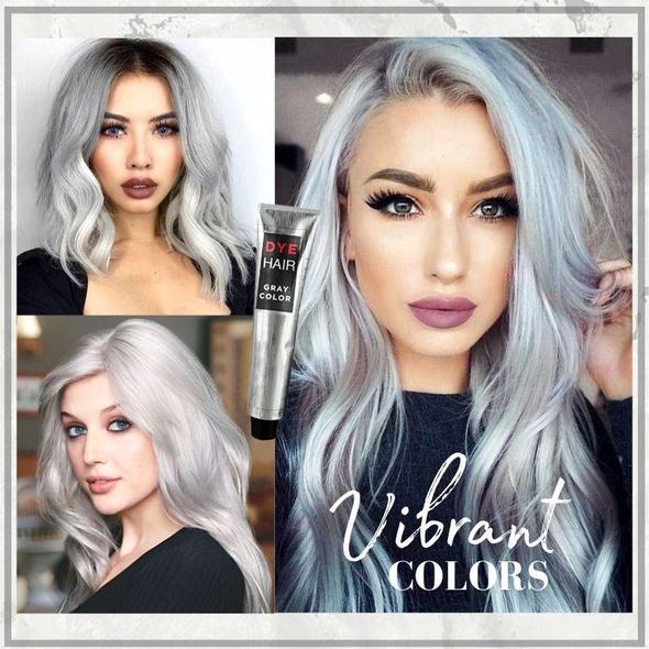 Shining Silver Hair Dye