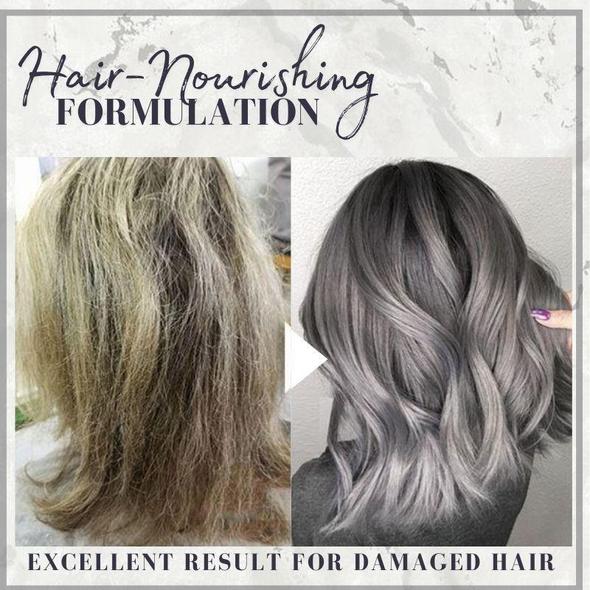 Shining Silver Hair Dye