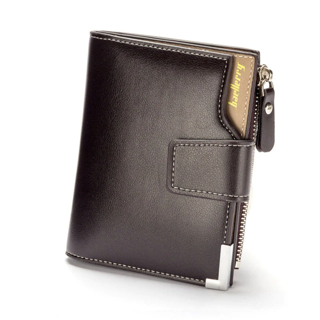 Short Luxury Men Zipper Wallets