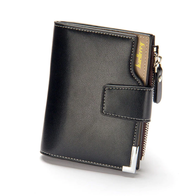 Short Luxury Men Zipper Wallets