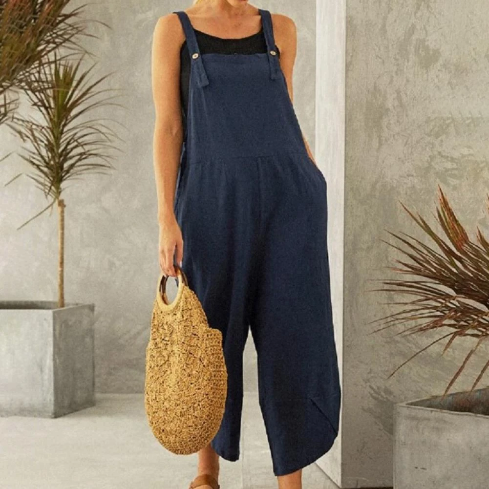 Shoulder Strap Jumpsuit