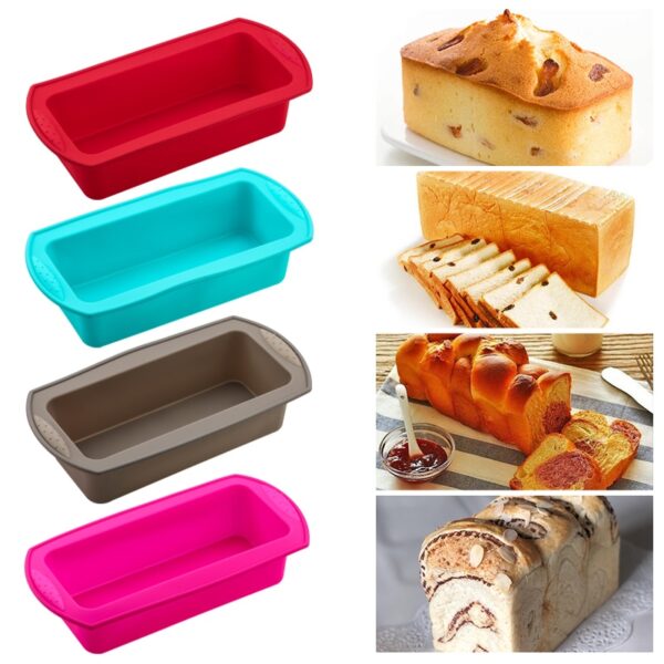 Rectangular Silicone Bread Pan Mold