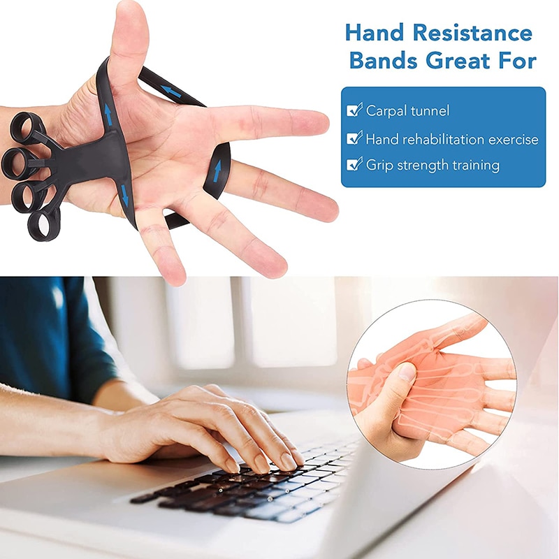 Finger Exercise Hand Grip Trainer