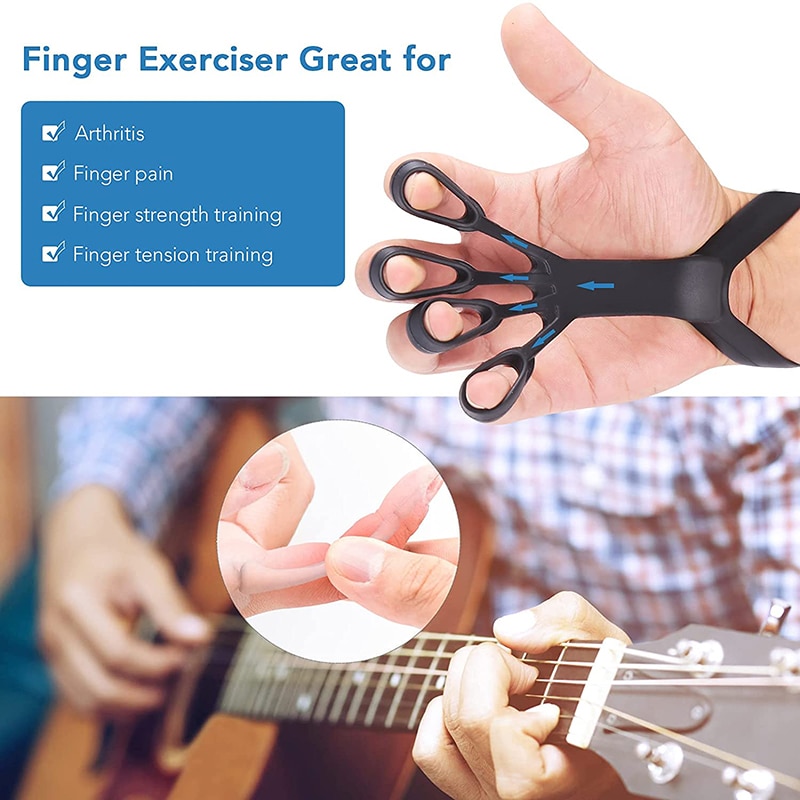 Finger Exercise Hand Grip Trainer