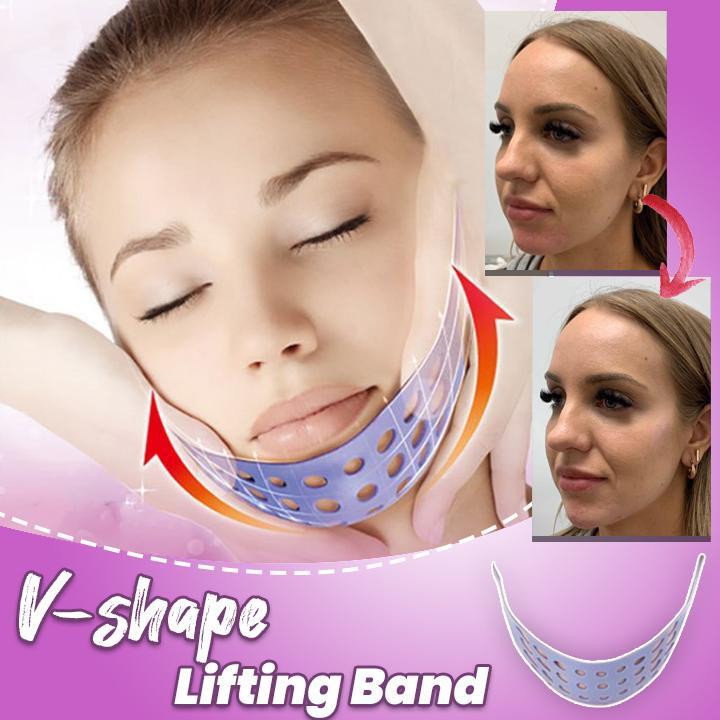 Silicone V-shape Face Lift-up Band