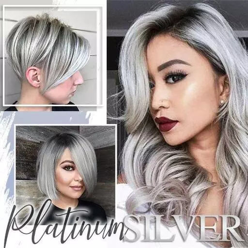 Silver Gray Hair Dye