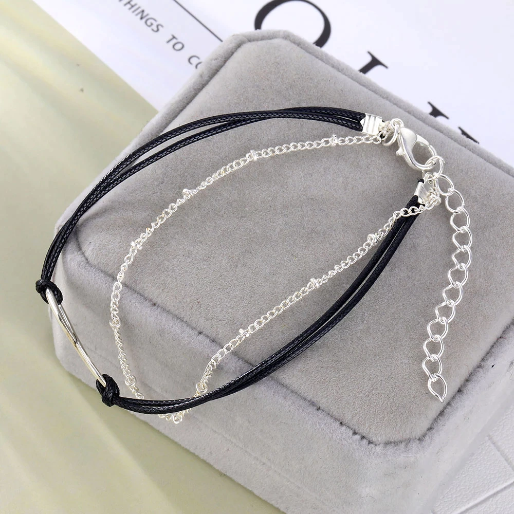 Simple Infinity Ankle Bracelet For Women