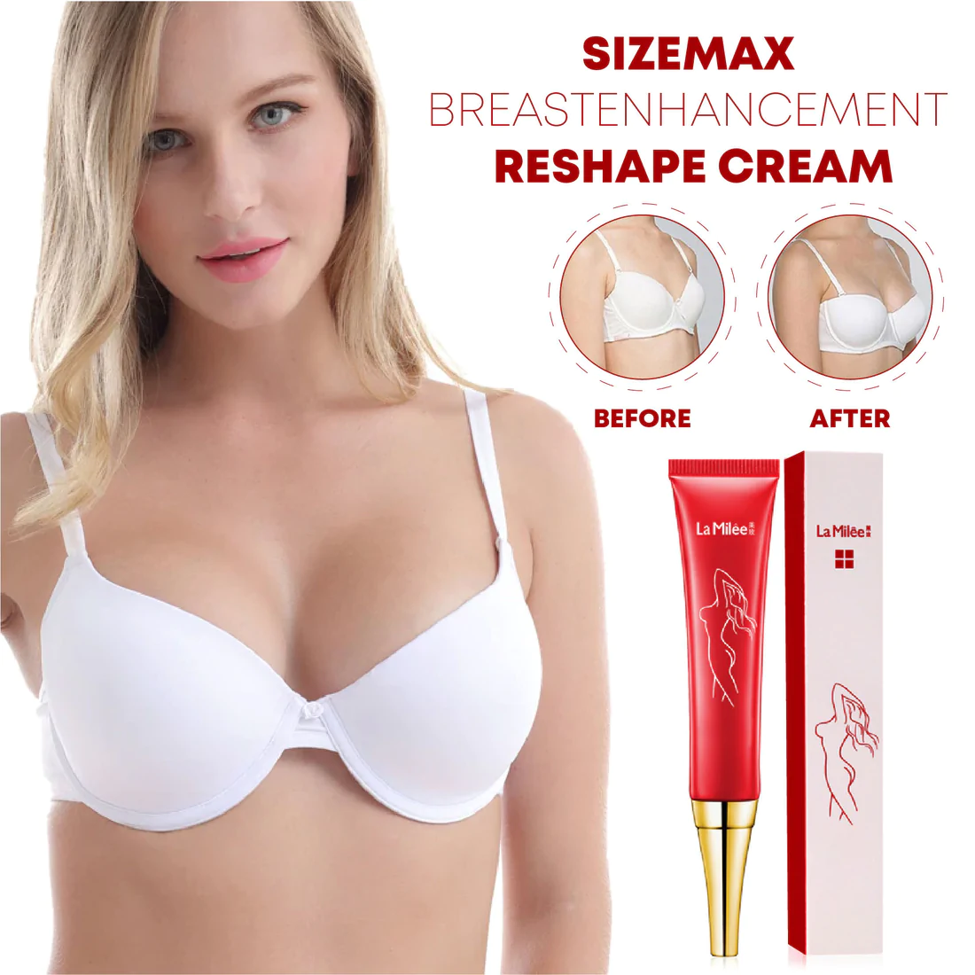 SizeMAX BreastEnhancement Reshape Cream