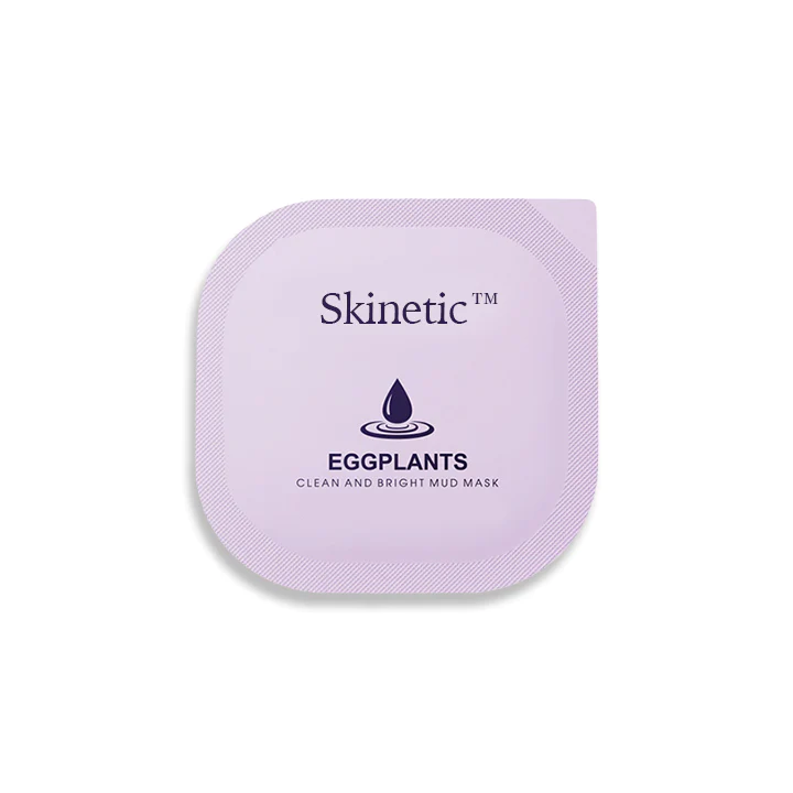 Skinetic Single-Packaged Eggplants Mud Mask