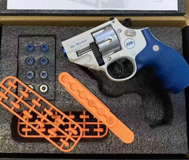 Sky Marshal Alloy Toy Gun Revolver