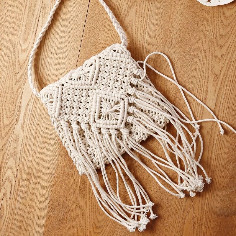 Small Cross Body Macrame Bags