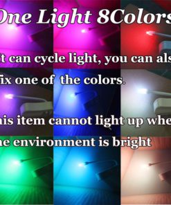 8-Colors Motion Sensor LED Toilet Night Light