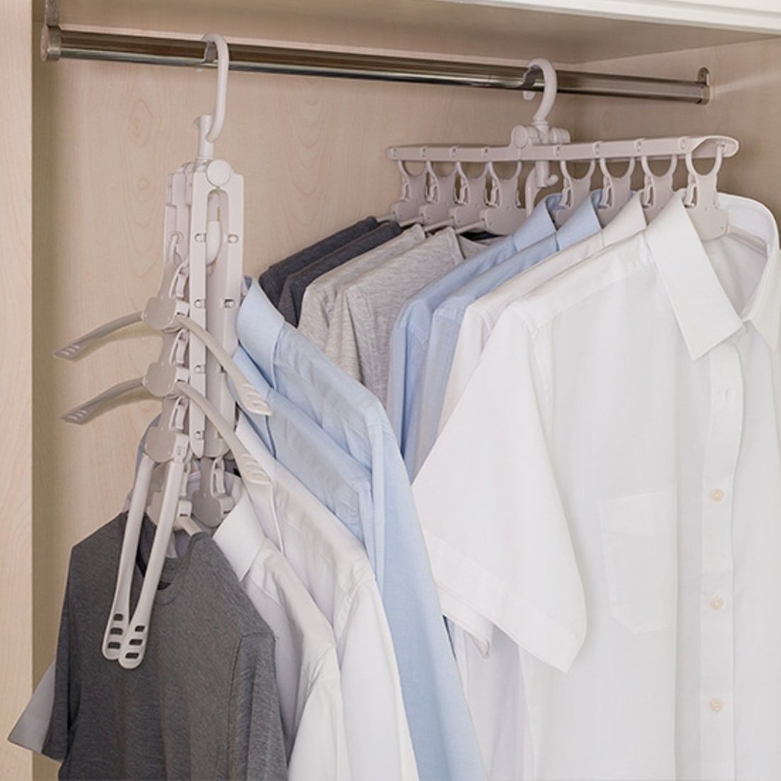 Smart Collapsible & Folding Clothes Hanger