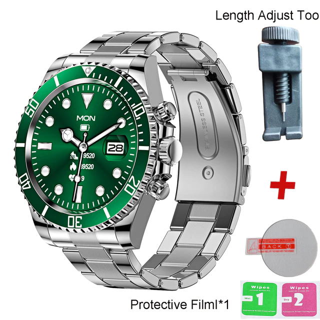 Multifunctional Bluetooth Talk Men's Casual Smart Watch