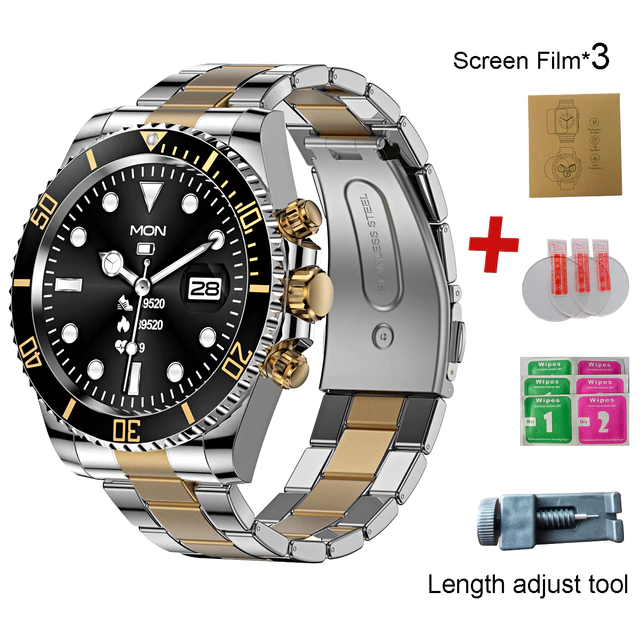 Multifunctional Bluetooth Talk Men's Casual Smart Watch