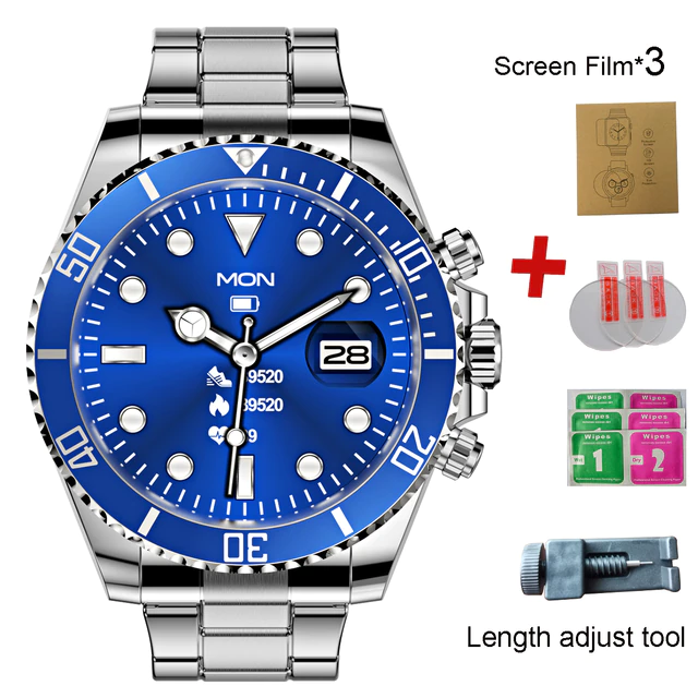 Multifunctional Bluetooth Talk Men's Casual Smart Watch